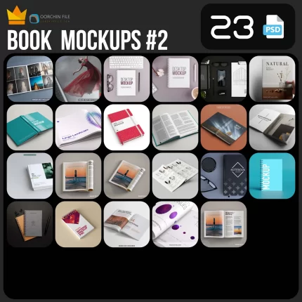 book mochup 2bb - title:Home - اورچین فایل - format: - sku: - keywords:وکتور,موکاپ,افکت متنی,پروژه افترافکت p_id:63922