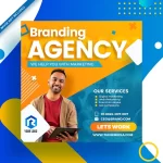- branding agency corporate social media modern banner - Home