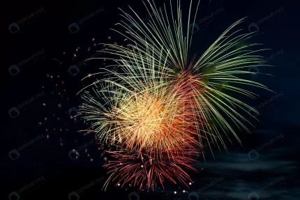 bright colored fireworks black background celebrat rnd819 frp21013216 - title:graphic home - اورچین فایل - format: - sku: - keywords: p_id:353984