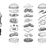burger menu vintage template with hand drawn sket crc46ece6d1 size9.71mb 1 - title:Home - اورچین فایل - format: - sku: - keywords:وکتور,موکاپ,افکت متنی,پروژه افترافکت p_id:63922