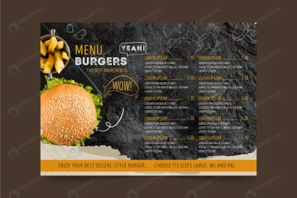 burgers restaurant menu template 2 crcc97ce4fb size5.34mb - title:graphic home - اورچین فایل - format: - sku: - keywords: p_id:353984