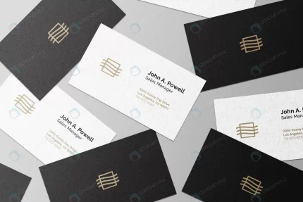 business card collection mockup rnd147 frp15417884 - title:graphic home - اورچین فایل - format: - sku: - keywords: p_id:353984