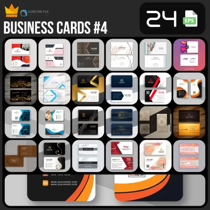 business card eps 4ab - title:Home - اورچین فایل - format: - sku: - keywords:وکتور,موکاپ,افکت متنی,پروژه افترافکت p_id:63922