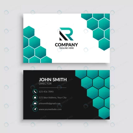 business card template with hexagon crc036fbaf3 size0.70mb - title:graphic home - اورچین فایل - format: - sku: - keywords: p_id:353984