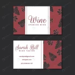 - business card template with wine pattern crcaf56f95d size20.12mb - Home