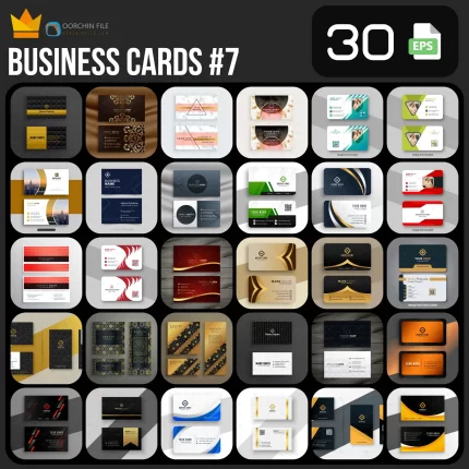 business cards eps 7ab - title:Home - اورچین فایل - format: - sku: - keywords:وکتور,موکاپ,افکت متنی,پروژه افترافکت p_id:63922