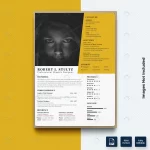 - business cv resume print template vector premium. crc337c4a9f size1.48mb - Home