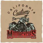 california custom motorcycles poster with bike t crcdda6735d size5.60mb - title:Home - اورچین فایل - format: - sku: - keywords:وکتور,موکاپ,افکت متنی,پروژه افترافکت p_id:63922