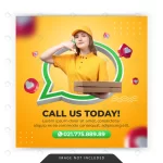 - call us creative concept promotion instagram post crcfd254178 size84.78mb - Home