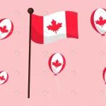 - canada flag with balloons rnd151 frp30491610 - Home
