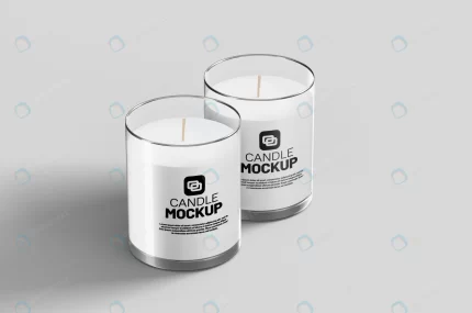 candle glass mockup top side view crc303f0057 size39.84mb 1 - title:graphic home - اورچین فایل - format: - sku: - keywords: p_id:353984