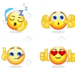 - cartoon bright emoticons collection with hand ges crc0644b54e size3.88mb - Home