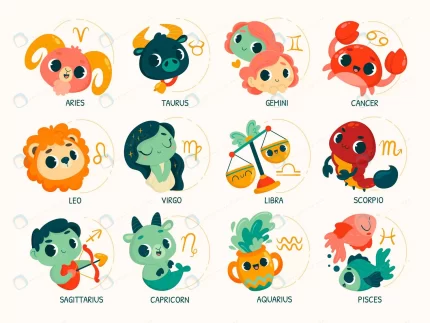 cartoon zodiac sign collection crcf5b5abb0 size2.66mb - title:graphic home - اورچین فایل - format: - sku: - keywords: p_id:353984