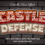 castle defense 3d editable text effect crc0b0f68bf size6.58mb - title:Home - اورچین فایل - format: - sku: - keywords:وکتور,موکاپ,افکت متنی,پروژه افترافکت p_id:63922