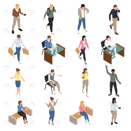 casual city people isometric icons set with work crc2393ba6d size1.68mb - title:graphic home - اورچین فایل - format: - sku: - keywords: p_id:353984