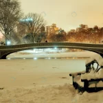 - central park winter with frozen lake chair night crc26b3f191 size13.21mb 5094x3400 - Home