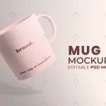 ceramic coffee mug mockup psd pink minimal design crc156b6d26 size42.38mb - title:Home - اورچین فایل - format: - sku: - keywords:وکتور,موکاپ,افکت متنی,پروژه افترافکت p_id:63922
