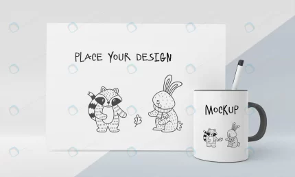 ceramic mug mock up with custom design 2 crce40eee41 size45.95mb 1 - title:graphic home - اورچین فایل - format: - sku: - keywords: p_id:353984