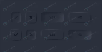 checkmark icons buttons black neumorphism approve crc1fccde18 size1.69mb 1 - title:graphic home - اورچین فایل - format: - sku: - keywords: p_id:353984