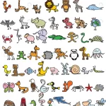 children s drawings doodle animals rnd554 frp31525630 - title:Home - اورچین فایل - format: - sku: - keywords:وکتور,موکاپ,افکت متنی,پروژه افترافکت p_id:63922