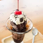- chocolate sundae ice cream served with whipping c crc096dcfd2 size3.95mb 3392x4523 - Home