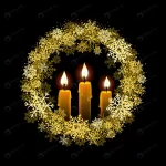 christmas candles golden frame snowflakes new yea crcc6ee8b81 size9.40mb - title:Home - اورچین فایل - format: - sku: - keywords:وکتور,موکاپ,افکت متنی,پروژه افترافکت p_id:63922