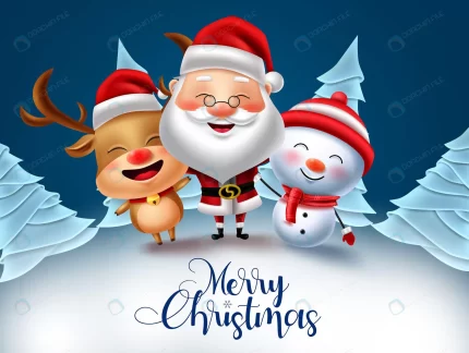 christmas character vector background design merr crc3e8a4943 size8.12mb - title:graphic home - اورچین فایل - format: - sku: - keywords: p_id:353984