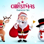 christmas characters vector set santa claus reind crc416e6225 size5.15mb - title:Home - اورچین فایل - format: - sku: - keywords:وکتور,موکاپ,افکت متنی,پروژه افترافکت p_id:63922