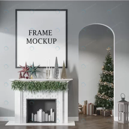 christmas eve wall frame mockup fireplace 1.webp crc134b9dc6 size64.67mb 1 - title:graphic home - اورچین فایل - format: - sku: - keywords: p_id:353984