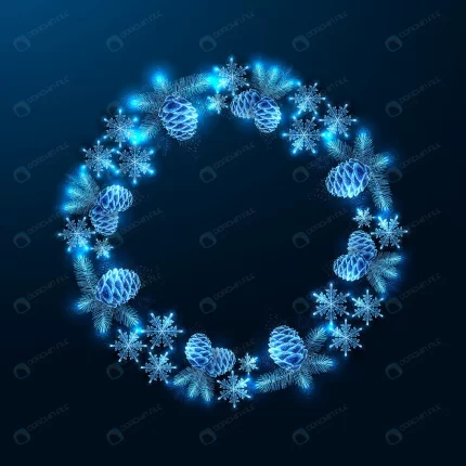christmas festive abstract wreath with glowing pi crc976a643c size14.19mb - title:graphic home - اورچین فایل - format: - sku: - keywords: p_id:353984