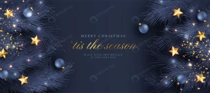 christmas greeting card with blue golden realisti crc8a16b8e5 size21.17mb - title:graphic home - اورچین فایل - format: - sku: - keywords: p_id:353984