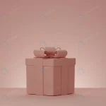 christmas new year present box pink gift box with crc1991506b size1.66mb 4500x2500 - title:Home - اورچین فایل - format: - sku: - keywords:وکتور,موکاپ,افکت متنی,پروژه افترافکت p_id:63922