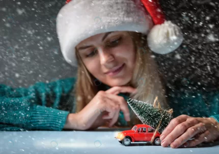 christmas tree tied toy car table girl dressed sa crc3084f6f0 size8.01mb 4984x3500 1 - title:graphic home - اورچین فایل - format: - sku: - keywords: p_id:353984