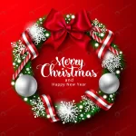 - christmas wreath vector design merry christmas te crcb3f528a3 size12.88mb - Home