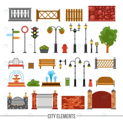 city elements flat icons set crc8a6d4ec1 size2.11mb - title:graphic home - اورچین فایل - format: - sku: - keywords: p_id:353984