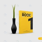 close up book cover mockup design with vase crcc82fd1b8 size3.10mb - title:Home - اورچین فایل - format: - sku: - keywords:وکتور,موکاپ,افکت متنی,پروژه افترافکت p_id:63922