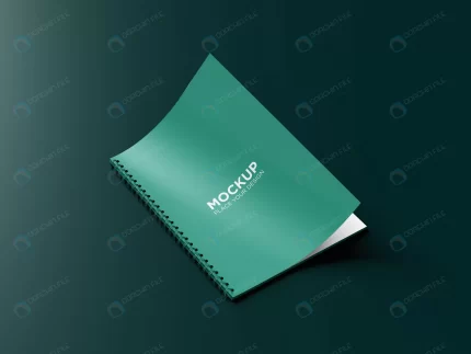 close up ringed notebook mockup isolated crc723a271c size22.76mb - title:graphic home - اورچین فایل - format: - sku: - keywords: p_id:353984