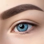 - close up view beautiful blue female eye perfect t crc40592485 size10.84mb 4608x3456 - Home