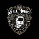 coffee addict vintage retro logo template with el crc5a8430d2 size1.21mb - title:Home - اورچین فایل - format: - sku: - keywords:وکتور,موکاپ,افکت متنی,پروژه افترافکت p_id:63922