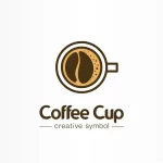 - coffee cup top view with bean shape foam creative crc466d043b size0.50mb - Home