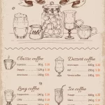 coffee hand drawn restaurant menu crc3bbaeb26 size8.00mb - title:Home - اورچین فایل - format: - sku: - keywords:وکتور,موکاپ,افکت متنی,پروژه افترافکت p_id:63922