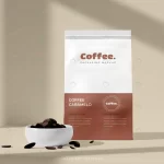 coffee packaging mockup rnd182 frp29074448 - title:Home - اورچین فایل - format: - sku: - keywords:وکتور,موکاپ,افکت متنی,پروژه افترافکت p_id:63922