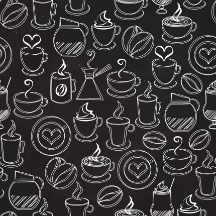 coffee seamless pattern background vector with wh crce8191f49 size7.05mb - title:graphic home - اورچین فایل - format: - sku: - keywords: p_id:353984