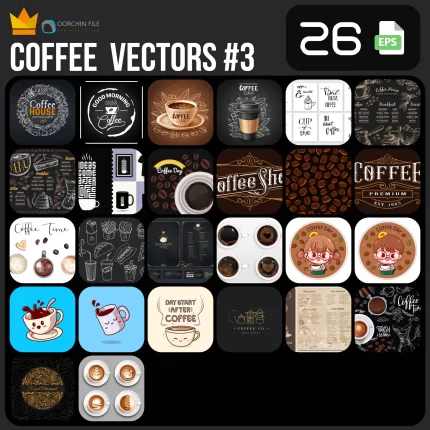 coffee vectors 3b - title:Home - اورچین فایل - format: - sku: - keywords:وکتور,موکاپ,افکت متنی,پروژه افترافکت p_id:63922