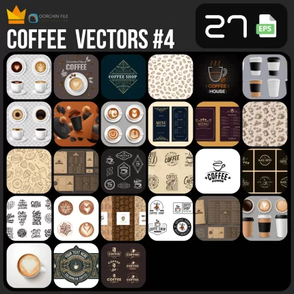 coffee vectors 4b - title:Home - اورچین فایل - format: - sku: - keywords:وکتور,موکاپ,افکت متنی,پروژه افترافکت p_id:63922