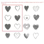 collection drawn grey hearts - title:Home - اورچین فایل - format: - sku: - keywords:وکتور,موکاپ,افکت متنی,پروژه افترافکت p_id:63922