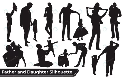 collection father daughter silhouettes different crcbc237ab8 size1.40mb - title:graphic home - اورچین فایل - format: - sku: - keywords: p_id:353984