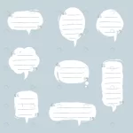 - collection set blank speech bubble balloon crc78d0baf1 size1.97mb - Home