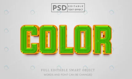 color 3d text style effect psd premium template rnd274 frp31139005 - title:graphic home - اورچین فایل - format: - sku: - keywords: p_id:353984