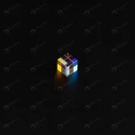 - colored cube prism dark crc84daeecf size0.25mb 2628x2628 - Home